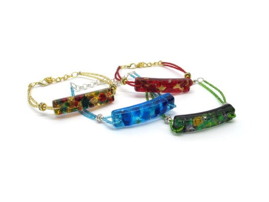 Nuovi Modelli - Bracciale in Vetro di Murano - BRPE0115 