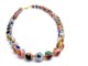 Murano Glass Necklaces - Murano Glass bead Necklace - COLPE101 - beads 12 mm in diameter - Pink