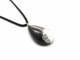 Collane in Vetro Murano - Collana Murano goccia bicolore - COLV0286 - Bianco