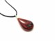 Collane in Vetro Murano - Collana vetro Murano con pendente Goccia -COLV0295 - Rosso