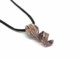 Murano Glass Necklaces - Spiral Murano Glass Necklaces - COLV0318 - 40x15 mm - Amethyst