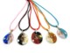 Murano Glass Pendants - Murano Glass Pendant - oval shape - COLC0103 - 30x22 mm  - Assorted Colours