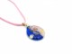 New Models - Murano Glass Pendant - oval shape - COLC0103 - 30x22 mm  - Pink