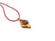 Murano Glass Pendants - Murano Glass rumble Pendant - COLV0218 - 35x20 mm  - Red