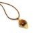 Murano Glass Pendants - Murano Glass rumble Pendant - COLV0218 - 35x20 mm  - Brown