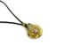 Murano Glass Pendants - Murano Glass Pendant round shape - COLV0227 - 30x25 mm - Black