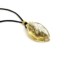 Murano Glass Pendants - Murano Glass leaf Pendants - COLV0234 - 50x30 mm - Ivory