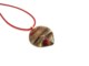 Murano Glass Pendants - Murano Glass heart Pendant - COLV0242 - 35x30 mm - Red