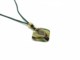 Murano Glass Pendants - Murano rumble Pendant - COLV0603-ROMBO - 55x25 mm - Green