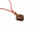 Murano Glass Pendants - Murano rumble Pendant - COLV0603-ROMBO - 55x25 mm - Red