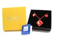 Murano Glass Sets - Parure
 - murano glass jewelry sets - Parure - CP14 - 15x15