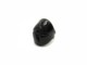 Murano Glass  Ring - Murano Glass rings - AV03O7 - with a rose imprinted over the ring - Black