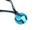 Collane in Vetro Murano - Collana vetro di Murano pendente colorato COLV0503 - Azzurro