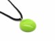 Murano Glass Necklaces - Murano glass round necklace - COLV0106 - 30 mm in diameter - Green