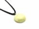 Murano Glass Necklaces - Murano glass round necklace - COLV0106 - 30 mm in diameter - White