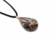 Murano Glass Necklaces - Murano oval Necklaces - COLV0294 - 50x30 mm - Amethyst