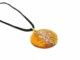 Murano Glass Necklaces - Necklaces Murano Glass - COLV0317 - 40 mm in Diameter - Brown