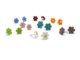 New Models - Murano Glass Earrings - OREFM02 - 15 mm - Assorted Colours
