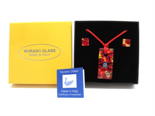 Murano Glass Sets - Parure - Murano Glass Sets - Parure -CP01 - 40x20