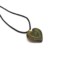 Murano Glass Pendants - Murano heart Pendant - COLV0236 - 30x30 mm  - Green