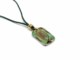 Murano Glass Pendants - Murano Glass rectangular pendant - COLVP01 - 30x20 mm - Green